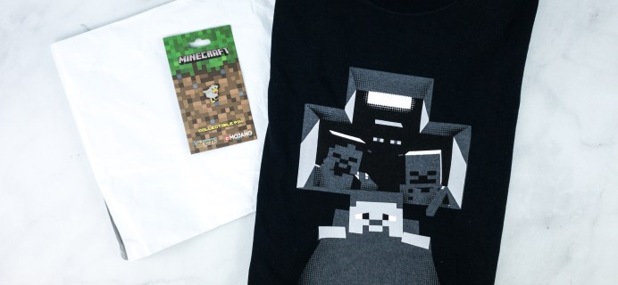 Minecraft T-Shirt Club June 2020 Review + Coupon!