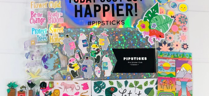 Pipsticks Pro Club Classic June 2020 Subscription Box Review + Coupon!