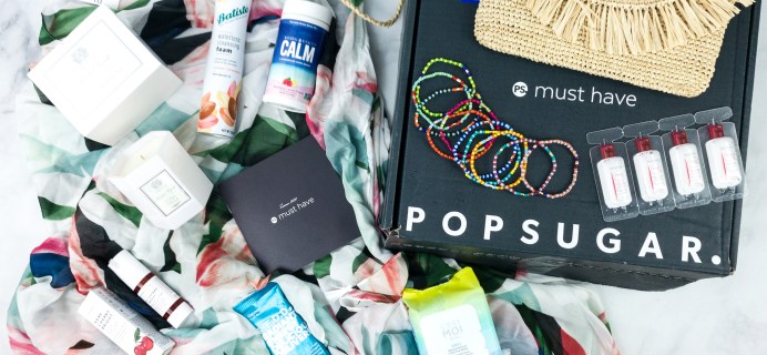 POPSUGAR Must Have Box Summer 2020 Review & Coupon
