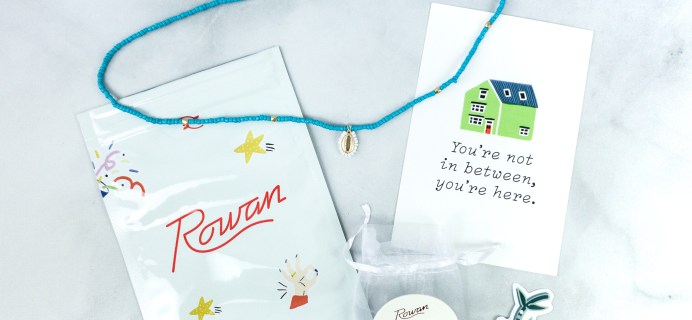 Rowan Earring Club June 2020 Subscription Box Review