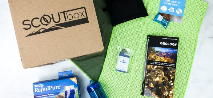 SCOUTbox June 2020 Subscription Box Review + Coupon