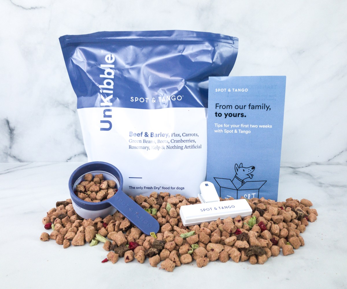 Spot and Tango Unkibble Subscription Box Review + Coupon! hello