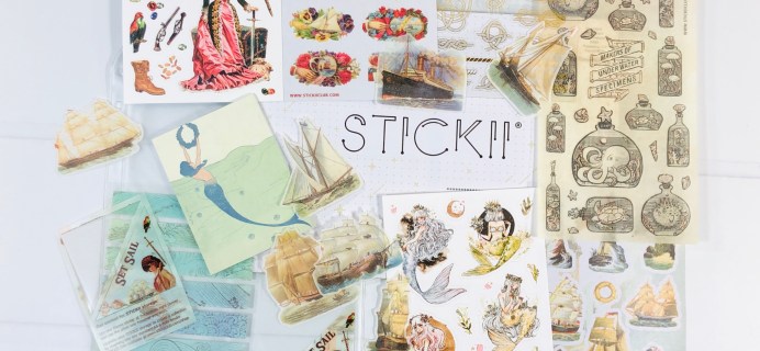 STICKII Club June 2020 Subscription Box Review – Retro Pack!