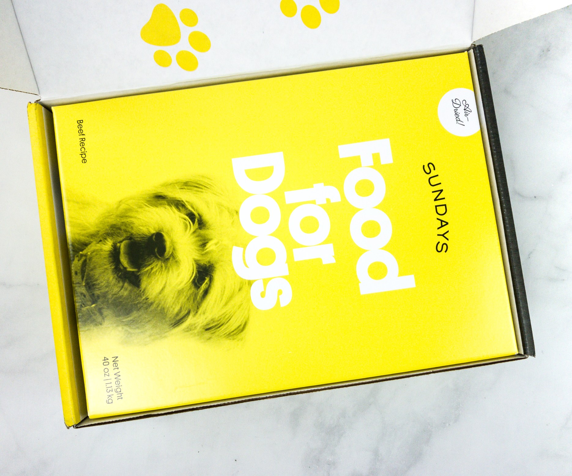 Sundays Dog Food Review + Coupon hello subscription