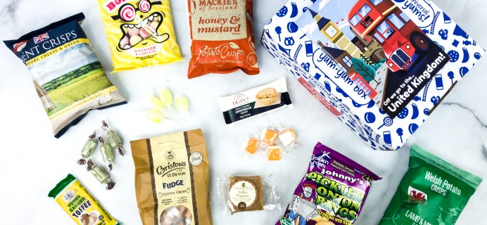 Universal Yums Subscription Box Review + Coupon – UNITED KINGDOM