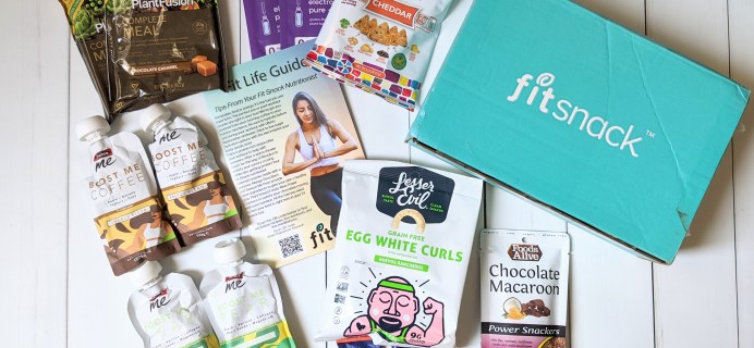 FitSnack June 2020 Subscription Box Review