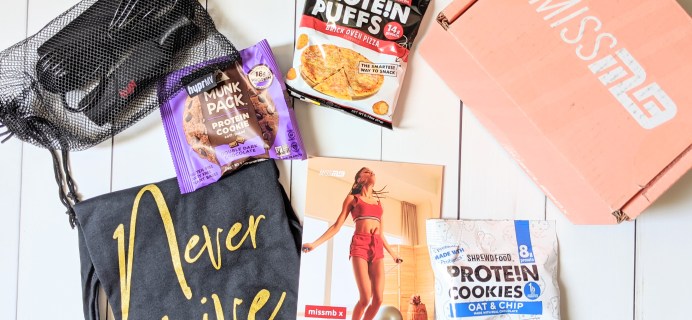 Miss MuscleBox Subscription Box Review + Coupon – June 2020