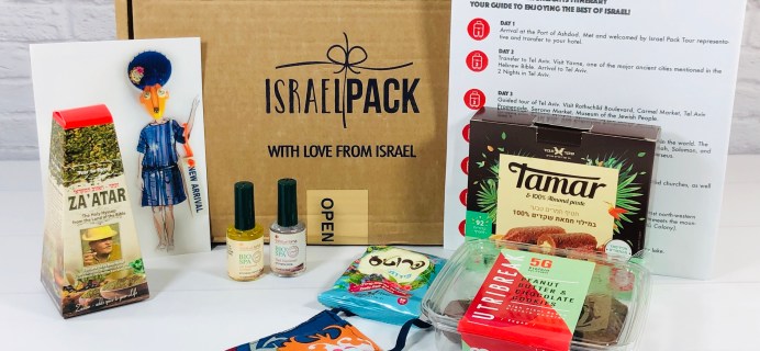 Israel Pack June 2020 Subscription Box Review + Coupon!