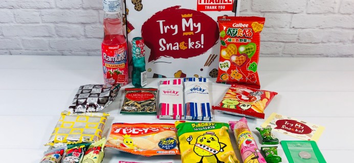 Try My Snacks June 2020 Subscription Box Review