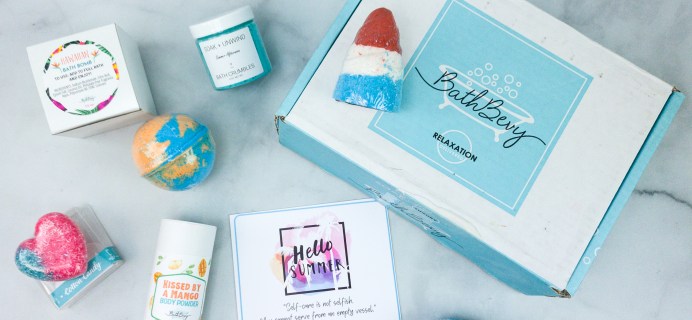 Bath Bevy July 2020 Subscription Box Review + Coupon