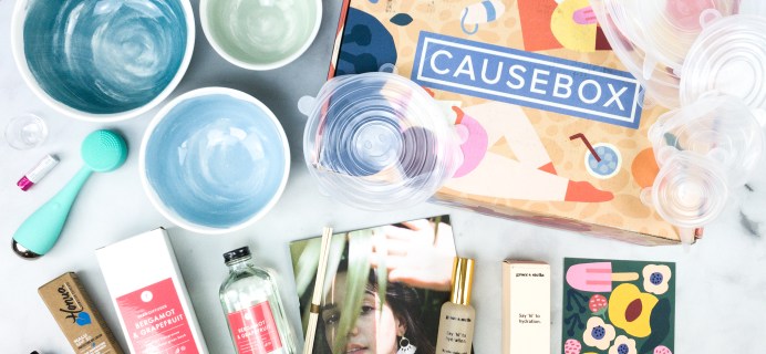 CAUSEBOX Summer 2020 Subscription Box Review + Coupon