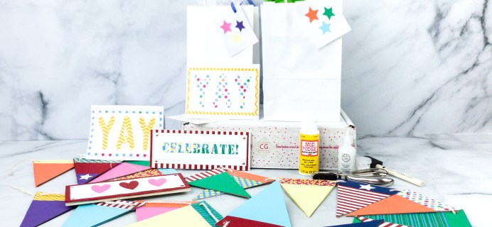 Confetti Grace May 2020 Subscription Box Review – PENNANT BANNER