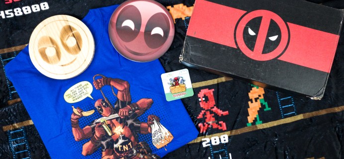 Deadpool Club Merc June 2020 Subscription Box Review + Coupon