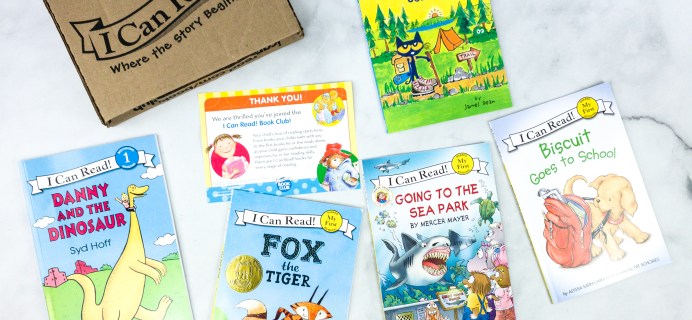 I Can Read! Book Club August 2020 Subscription Box Review + Coupon