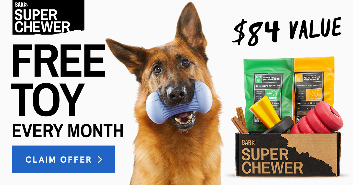 super chewer free extra toy