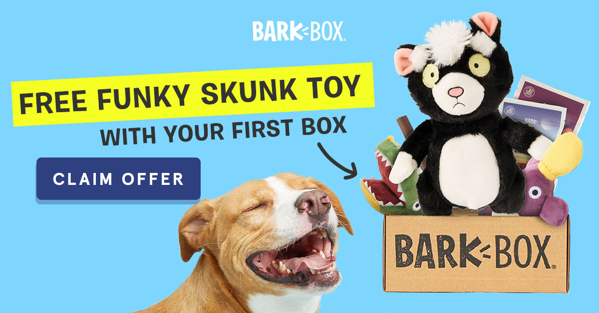 BarkBox Coupon: FREE Bonus Toy With Your First Box! - hello subscription