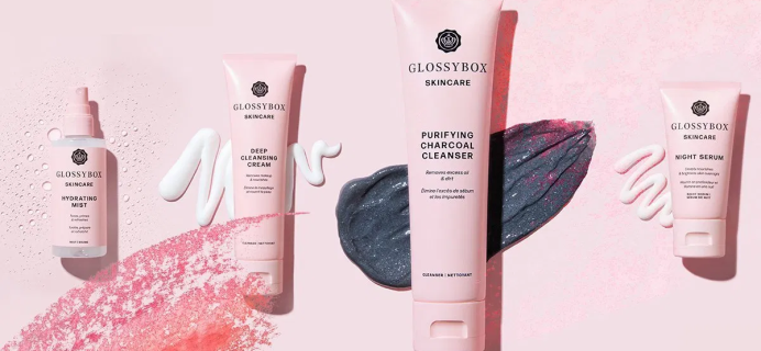 GLOSSYBOX Skincare Bundles Available Now + Coupon!