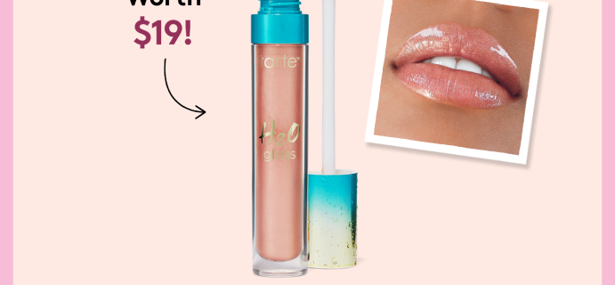 Birchbox Coupon: FREE Tarte Lip Gloss with 3 Month Subscription!