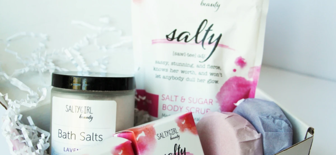 SaltyGirl Beauty – Review? Bath Subscription!