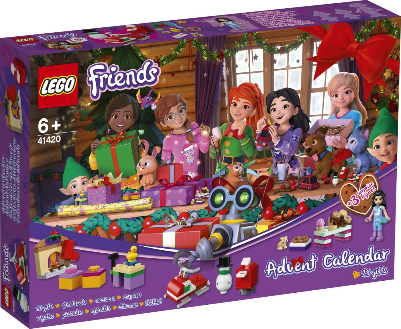 lego and friends advent calendar 2018