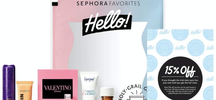 Sephora Favorites Hello! Holy-Grail Greats Set Available Now + Coupon!