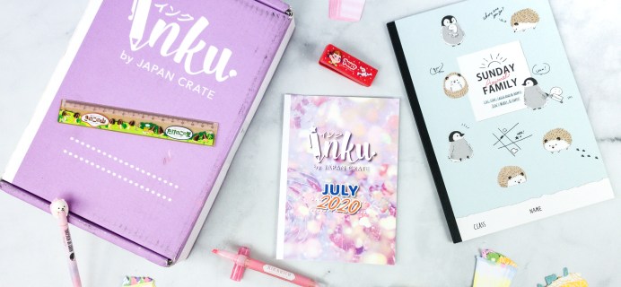Inku Crate by Japan Crate July 2020 Subscription Box Review + Coupon!