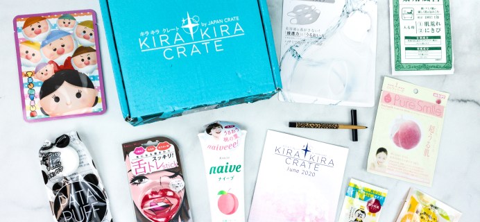 Kira Kira Crate June 2020 Subscription Box Review + Coupon