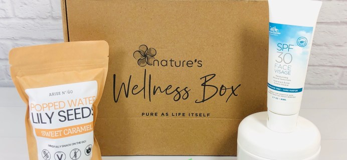 Nature’s Wellness Box July 2020 Subscription Box Review