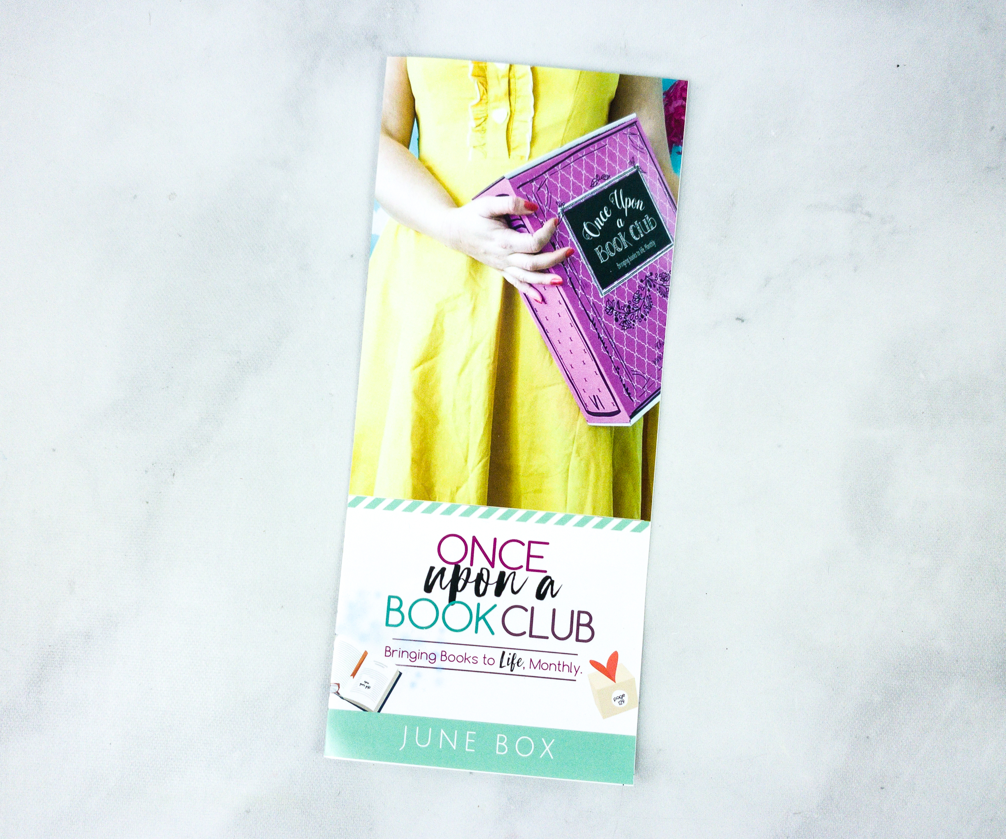 Once Upon A Book Club June 2020 Subscription Box Review Coupon   Once Upon A Book Club June 2020 3 