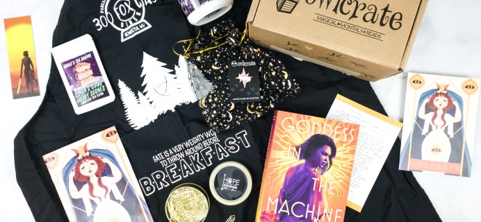 OwlCrate July 2020 Subscription Box Review + Coupon – DATE WITH DESTINY