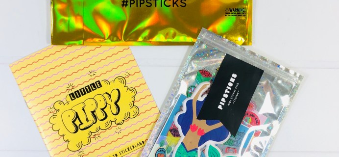 Pipsticks Kids Club Classic July 2020 Subscription Box Review + Coupon!