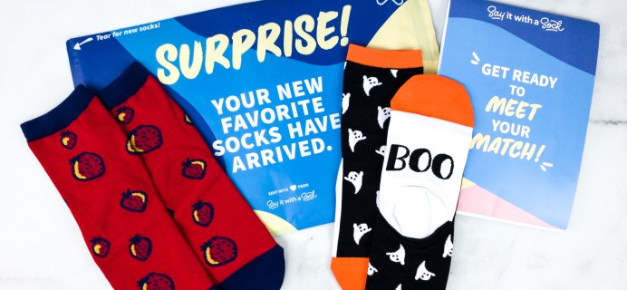 Say It With A Sock Kids July 2020 Sockscription Review + Coupon