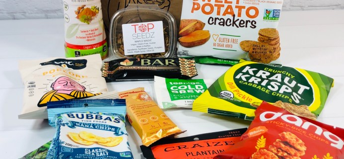Vegancuts Snack Box July 2020 Subscription Box Review + Coupon