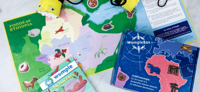 WompleMail Kids Subscription Box Review + Coupon – ETHIOPIA