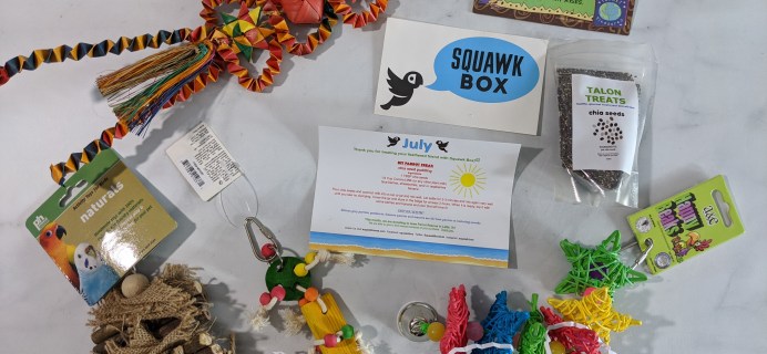 Squawk Box July 2020 Subscription Review