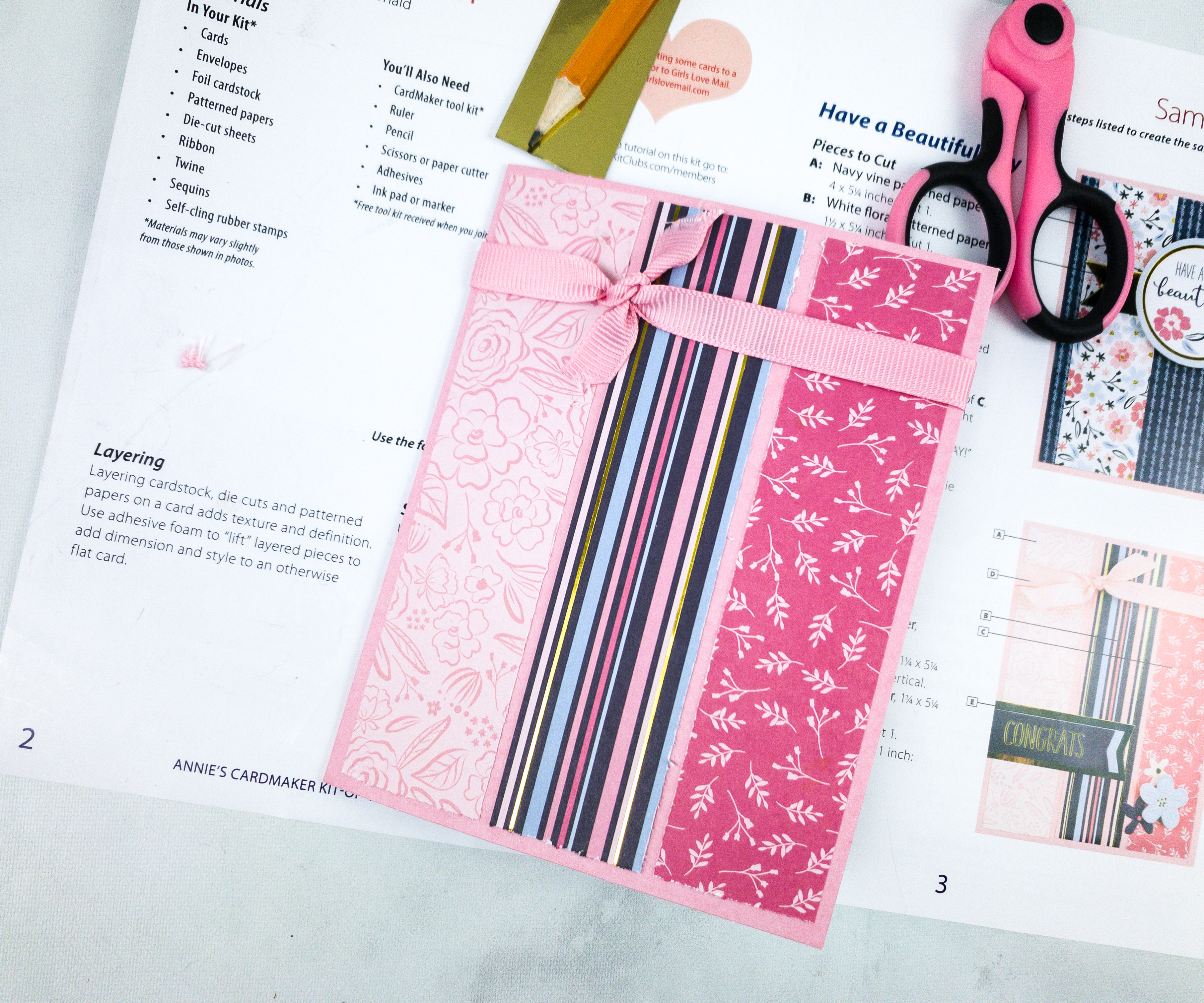 Annie's CardMaker KitoftheMonth Club Review + Coupon hello