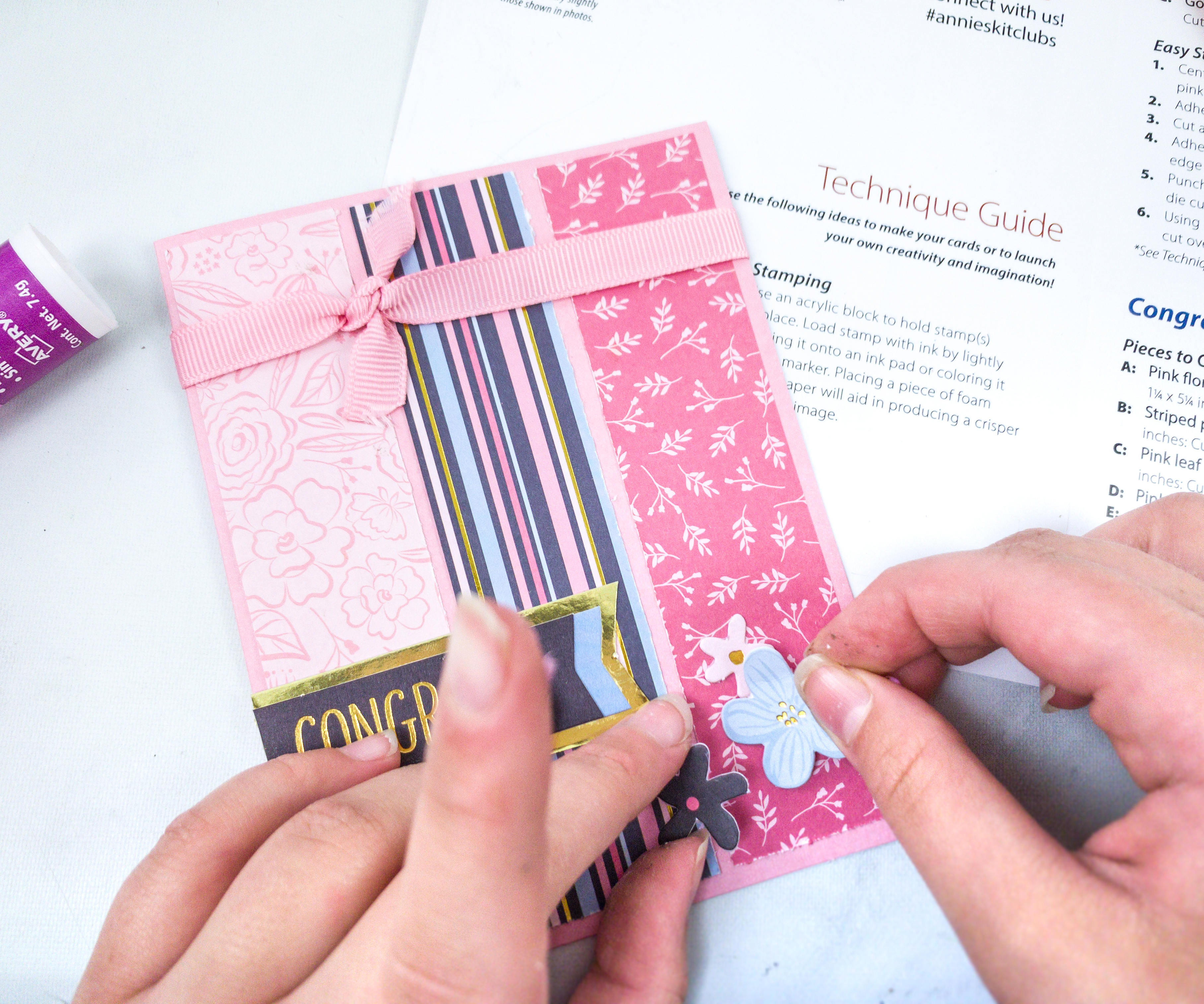 Annie's CardMaker KitoftheMonth Club Review + Coupon hello