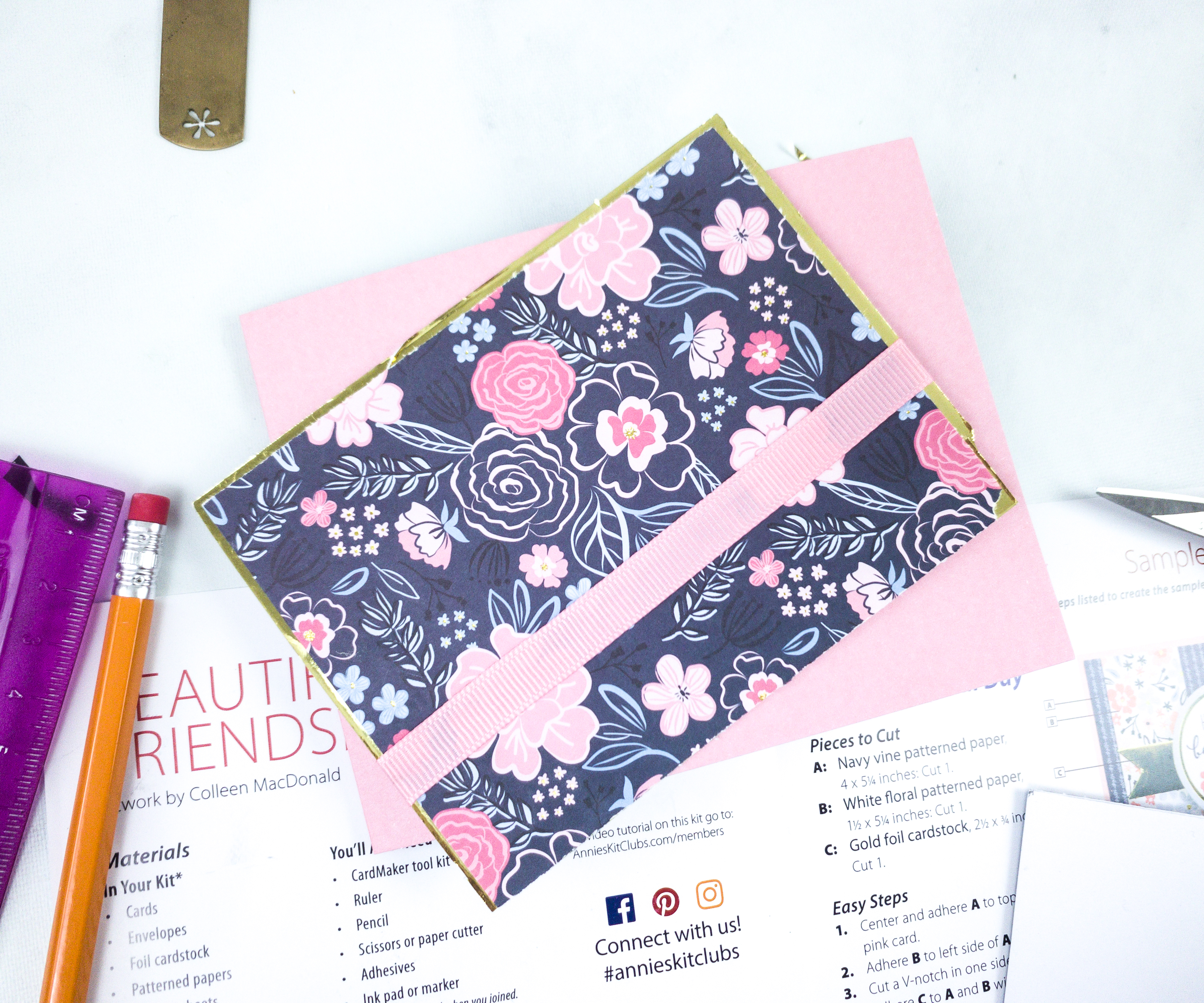 Annie's CardMaker KitoftheMonth Club Review + Coupon hello