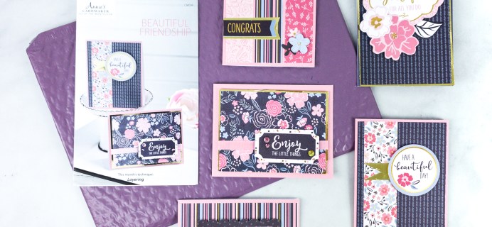 Annie’s CardMaker Kit-of-the-Month Club Review + Coupon