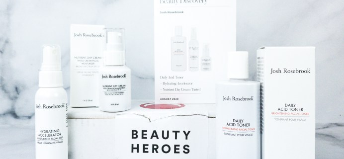 Beauty Heroes August 2020 Subscription Box Review