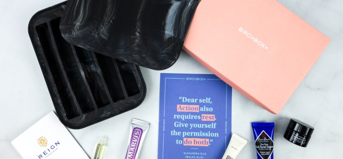 Birchbox Grooming August 2020 Subscription Box Review & Coupon