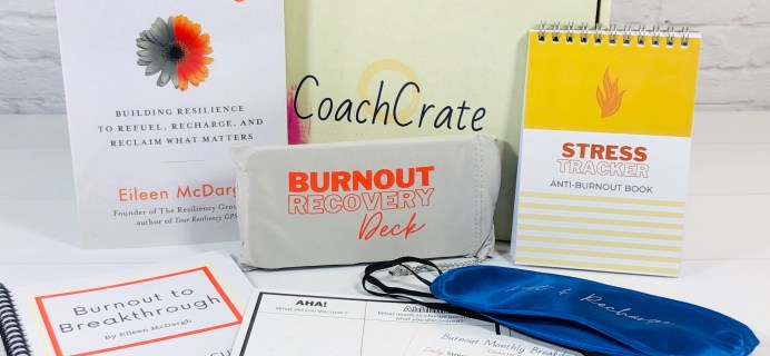 CoachCrate August 2020 Subscription Box Review + Coupon