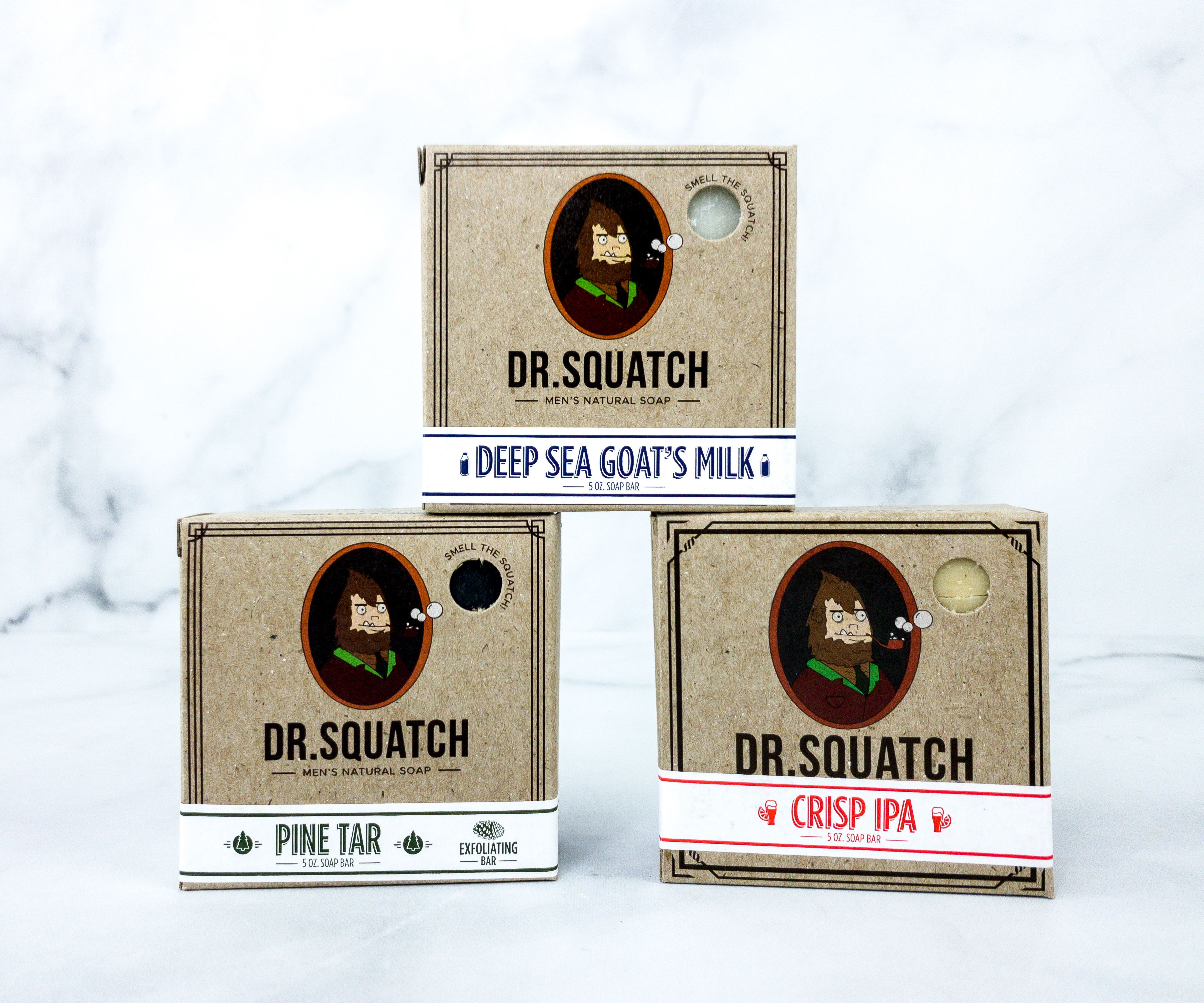 Dr. Squatch, Grooming, Dr Squatch Mens Natural Bar Soap From Moisturizing Soap  3pack