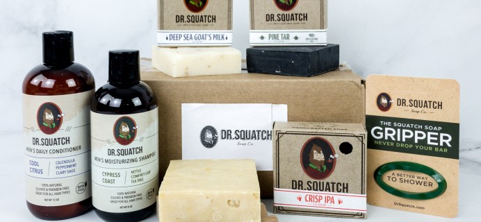 Dr. Squatch Subscriptions Review + Coupons – Squatch Groomed Bundle!
