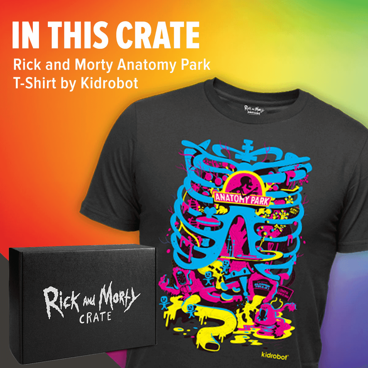 rick and morty loot crate shirt