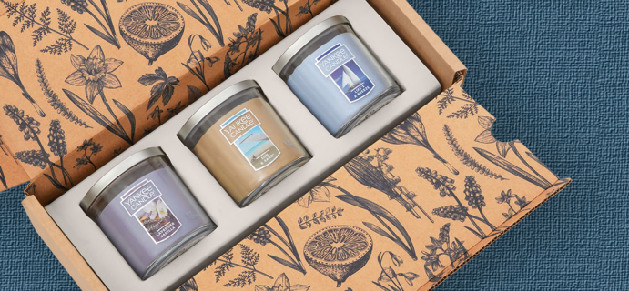 Yankee Candle Fragrance Flight Holiday Scents Available Now!
