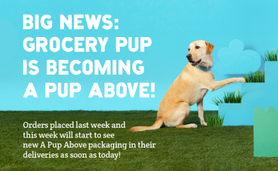 Grocery Pup Is Now A Pup Above + Coupons!