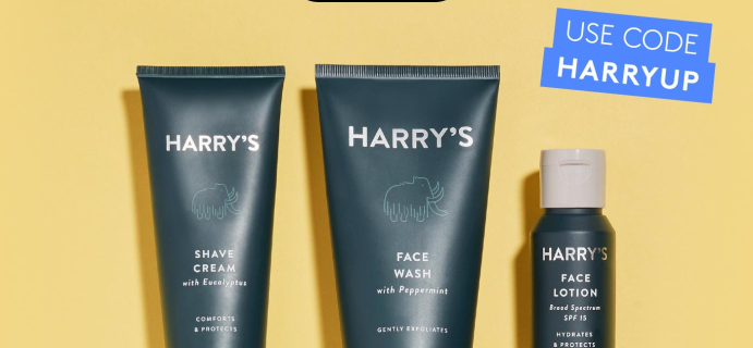 Birchbox Grooming Coupon: FREE Harry’s Skincare Routine!