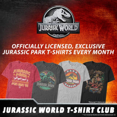 Jurassic World T-Shirt Club: Wear Your Love for All Things Jurassic Park With Exclusive Tees
