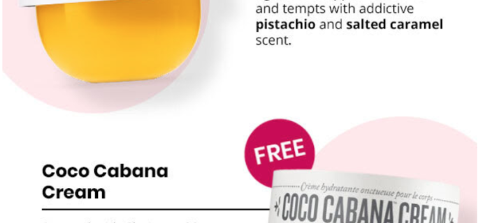 BOXYCHARM Coupon: FREE Sol de Janeiro Brazilian Bum Bum + Coco Cabana Cream with August 2020 Box!